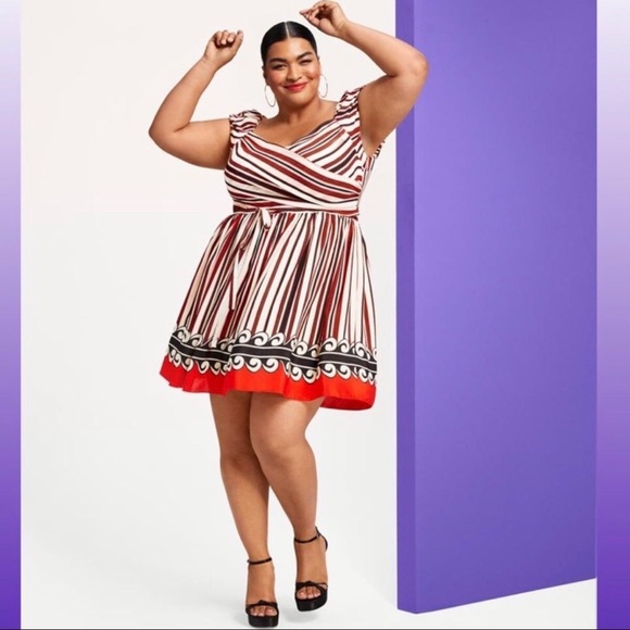 Anna Sui Target Dress size 1X Silk - Picture 2 of 5